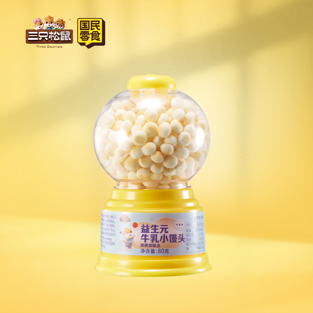 益生元牛奶小馒头80g