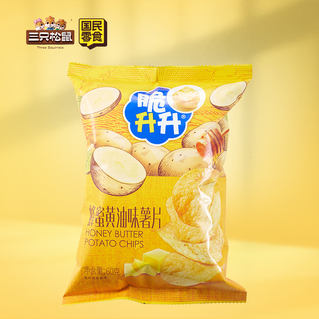 脆升升蜂蜜黄油薯片60g