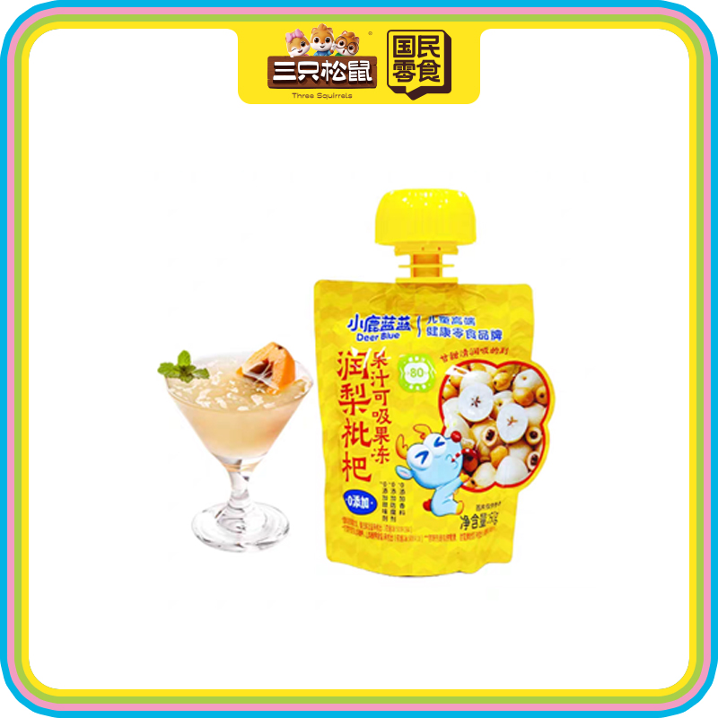 小鹿蓝蓝_润梨枇杷可吸果冻60g