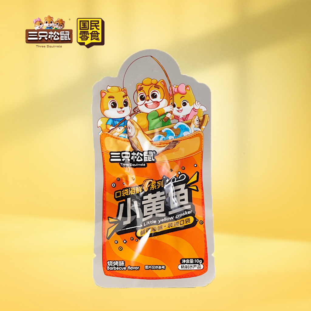 小黄鱼烧烤味10g