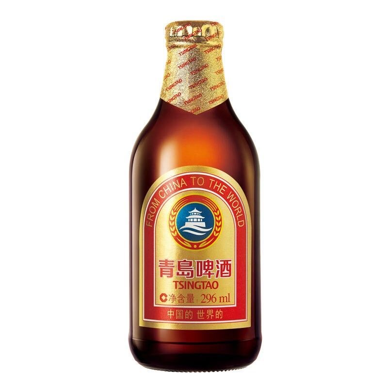 青岛小棕金啤酒296ml