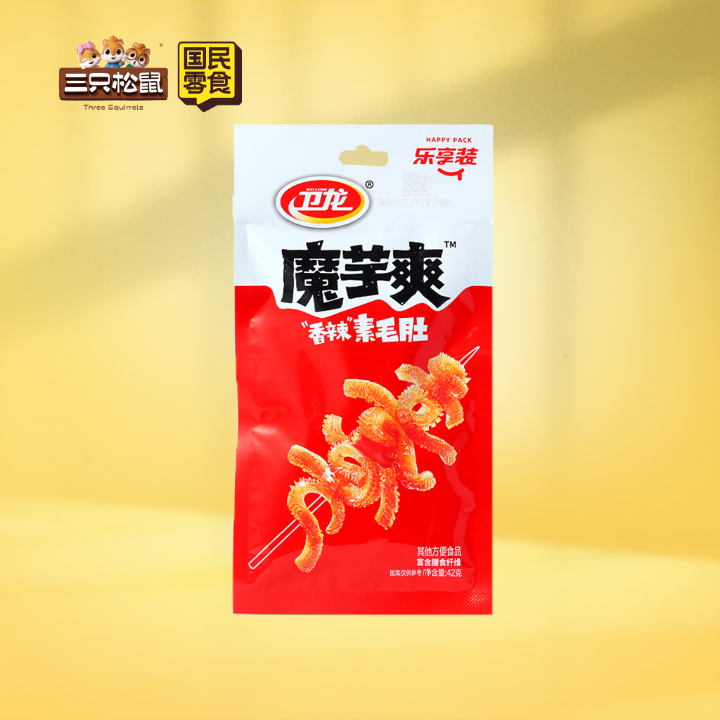 卫龙魔芋爽香辣味乐享装42g