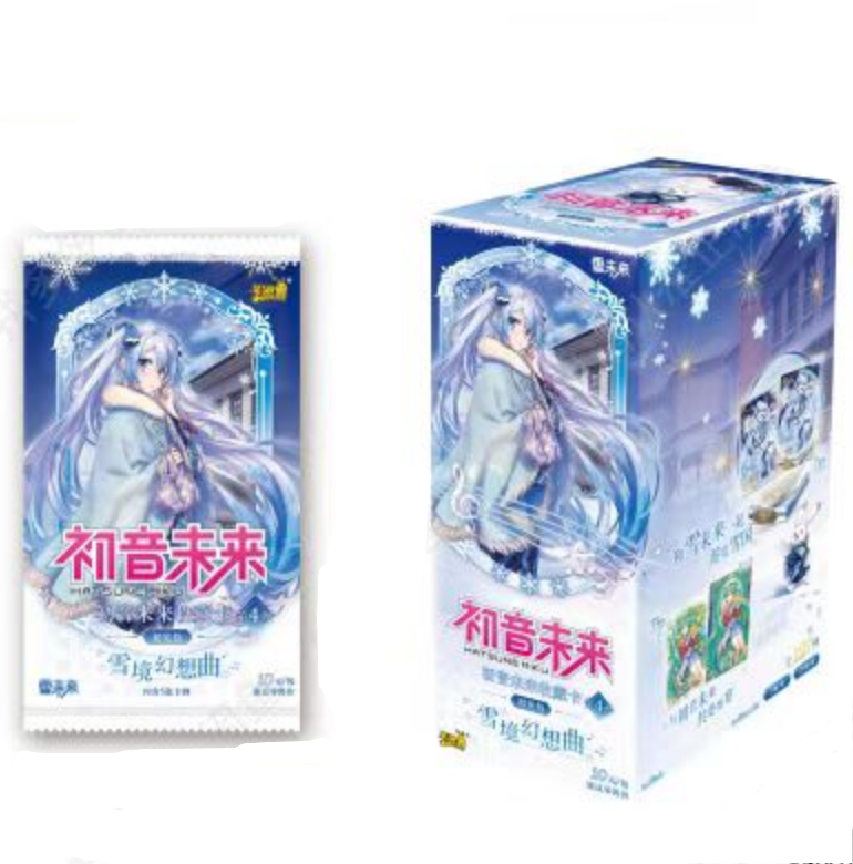 卡游-初音未来雪境幻想曲收藏卡-初见包