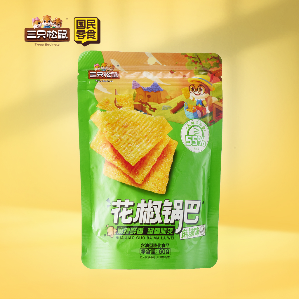 花椒锅巴麻辣味60g