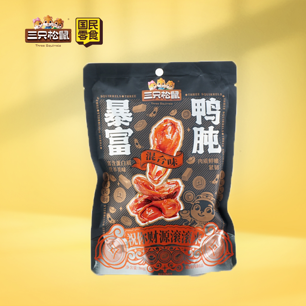 暴富鸭肫/混合味/80克