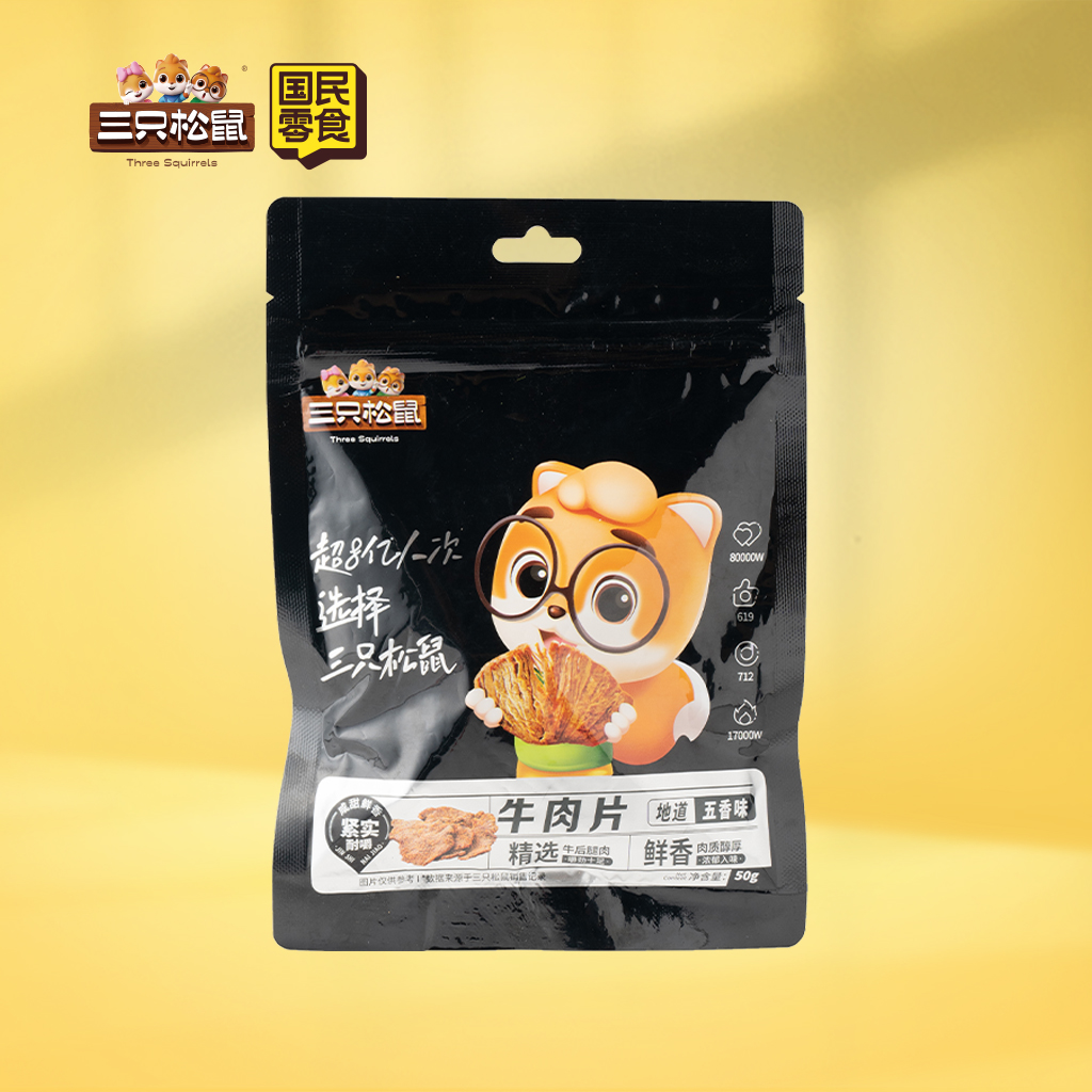 牛肉片五香味50g