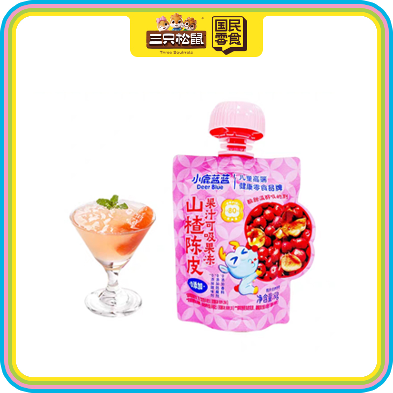 小鹿蓝蓝_山楂陈皮可吸果冻60g