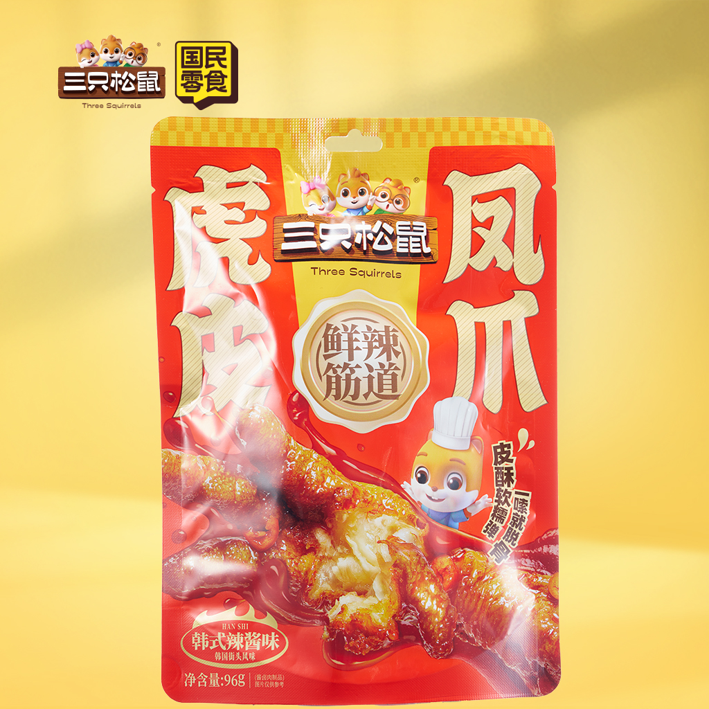 虎皮凤爪韩式辣酱味96g
