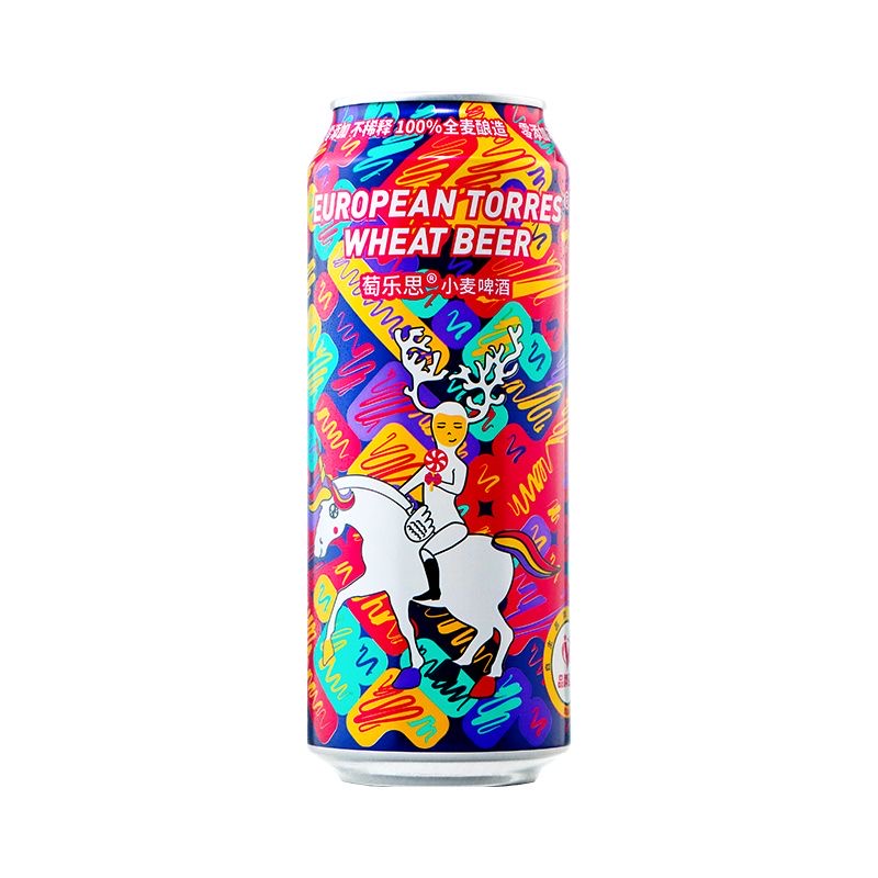 萄乐思小麦白啤酒500ml