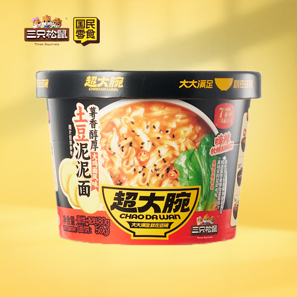 超大腕-土豆泥泥面火鸡味80g