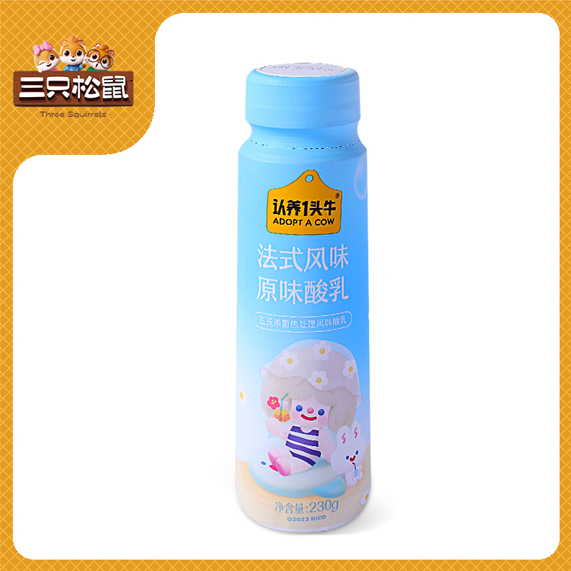 认养一头牛法式风味酸乳230g