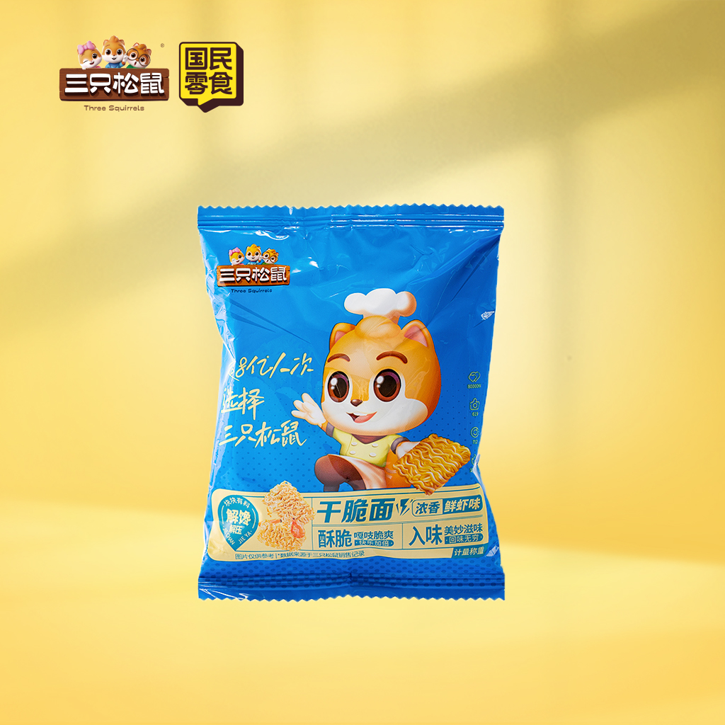 真香干脆面浓香鲜虾味20g