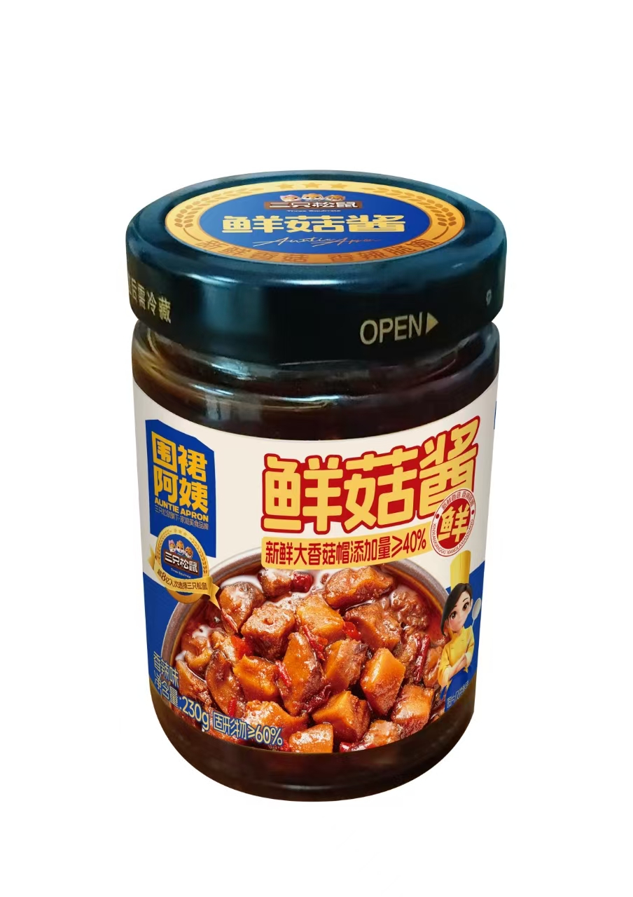 香辣鲜菇酱230g