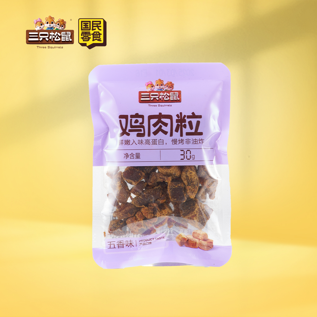 鸡肉粒五香味30g