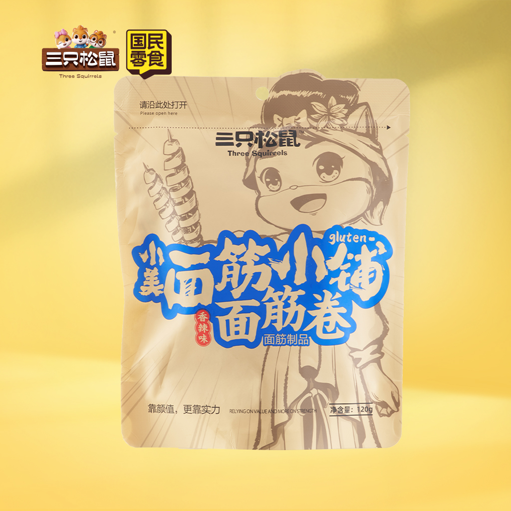 面筋卷香辣味120g