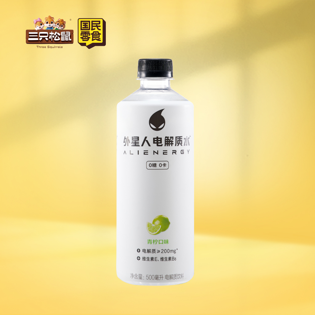 外星人电解质水青柠味500ml