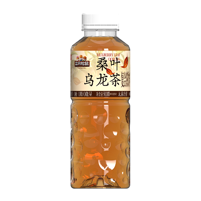 三只松鼠桑叶乌龙茶复合茶饮料500ml