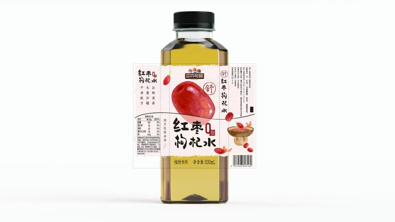 三只松鼠_红枣枸杞水/500ml