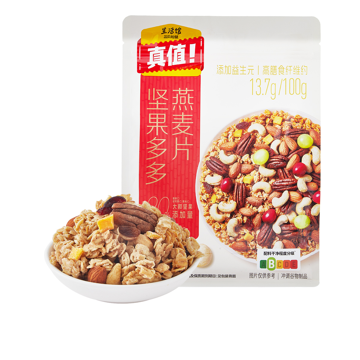 坚果多多燕麦片350g