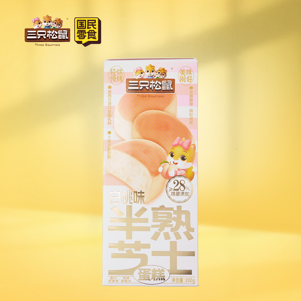 半熟芝士蛋糕/白桃味/200g