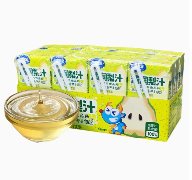 小鹿蓝蓝-清润梨汁/125ml*4