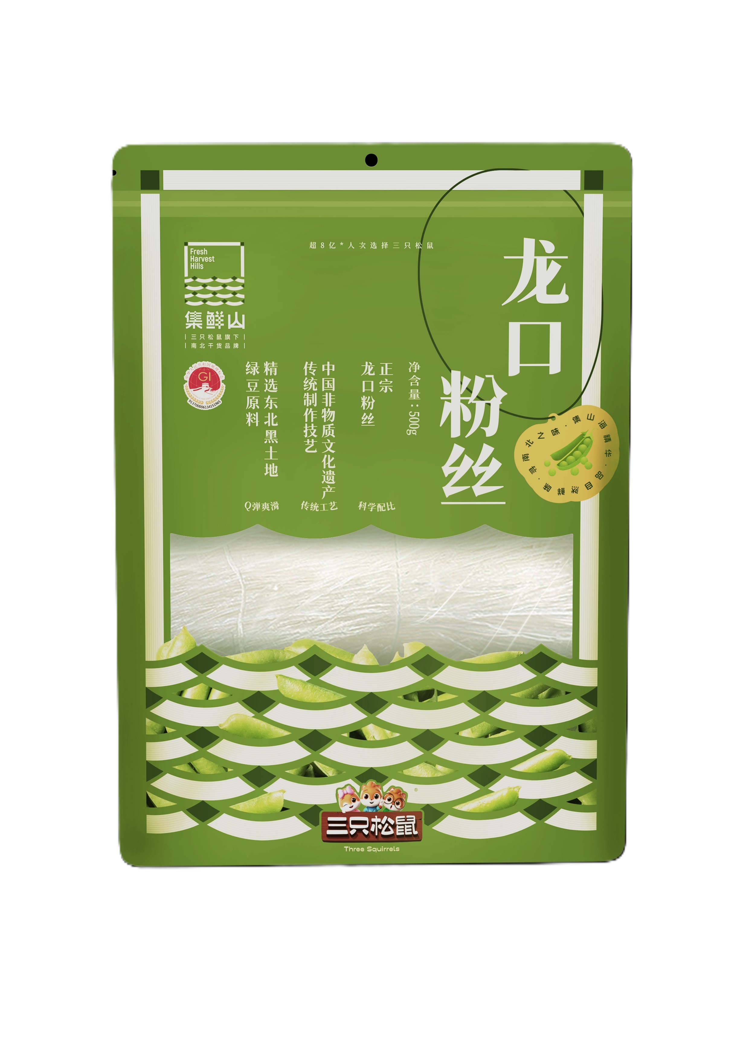 集鲜山龙口粉丝500g