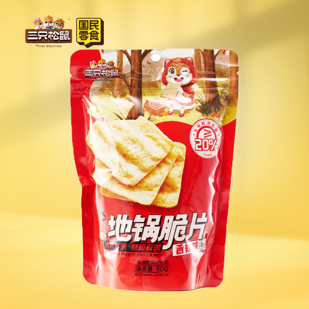 地锅脆片香辣味60g