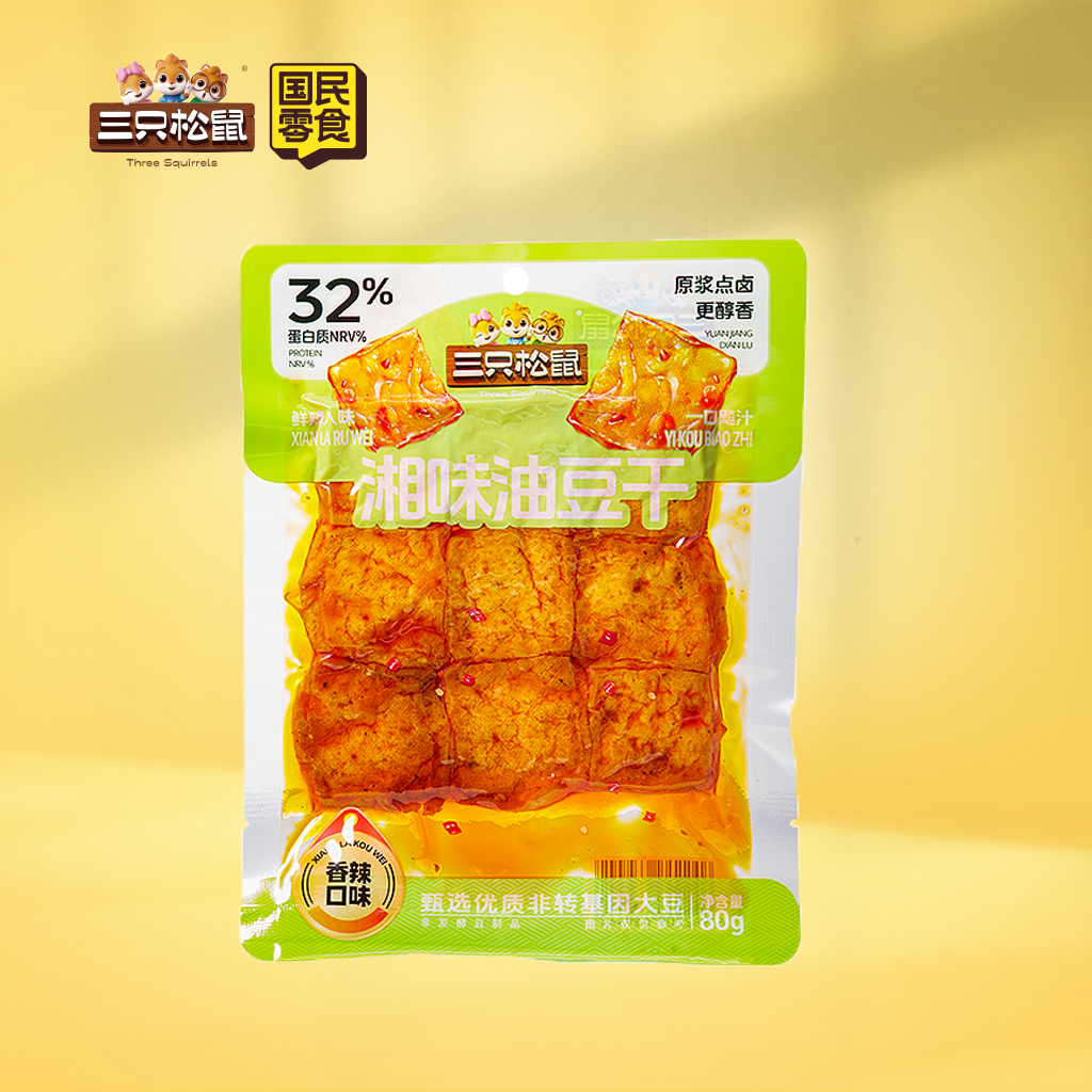 湘味油豆干香辣味80g