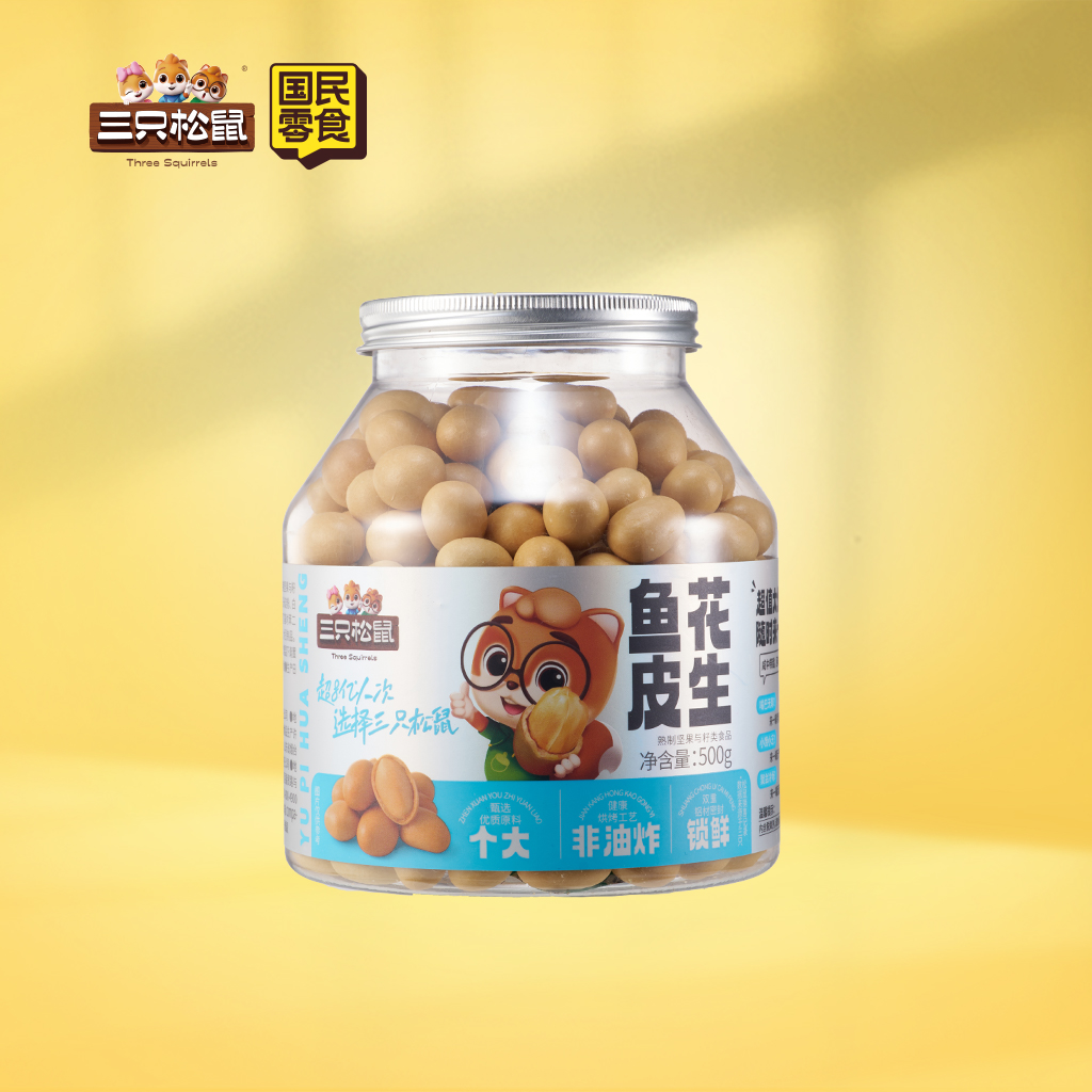鱼皮花生500g