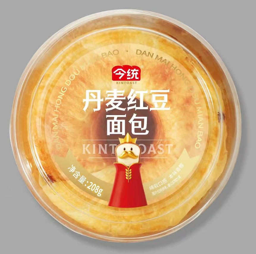 丹麦红豆面包208g