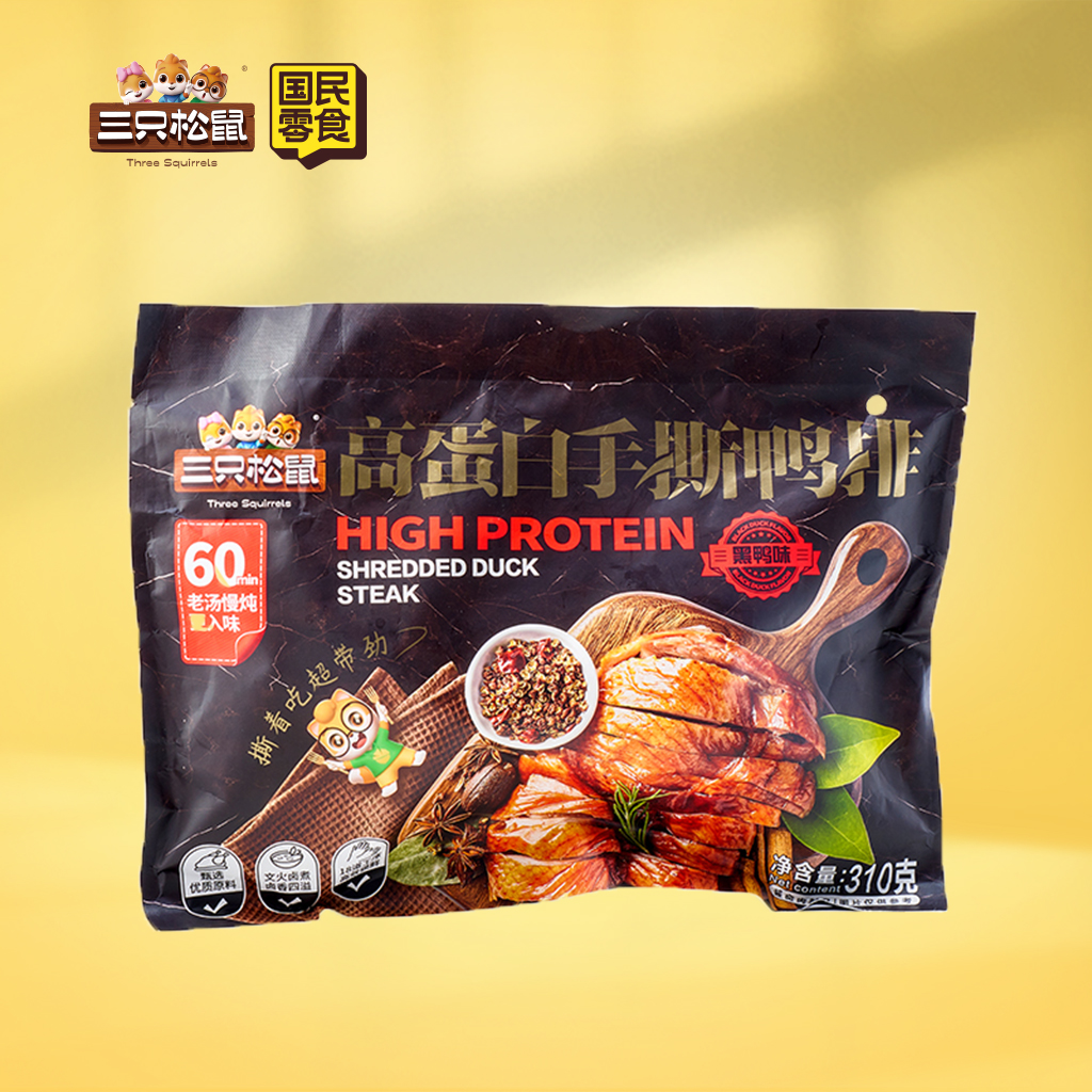 手撕鸭排黑鸭味310g
