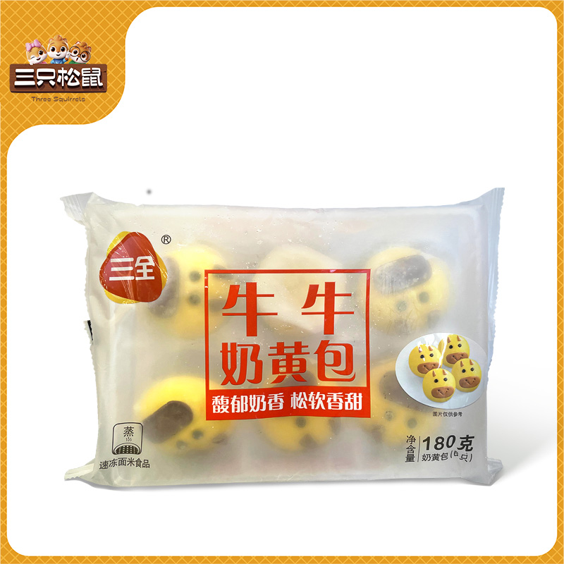 三全卡通牛牛包180g