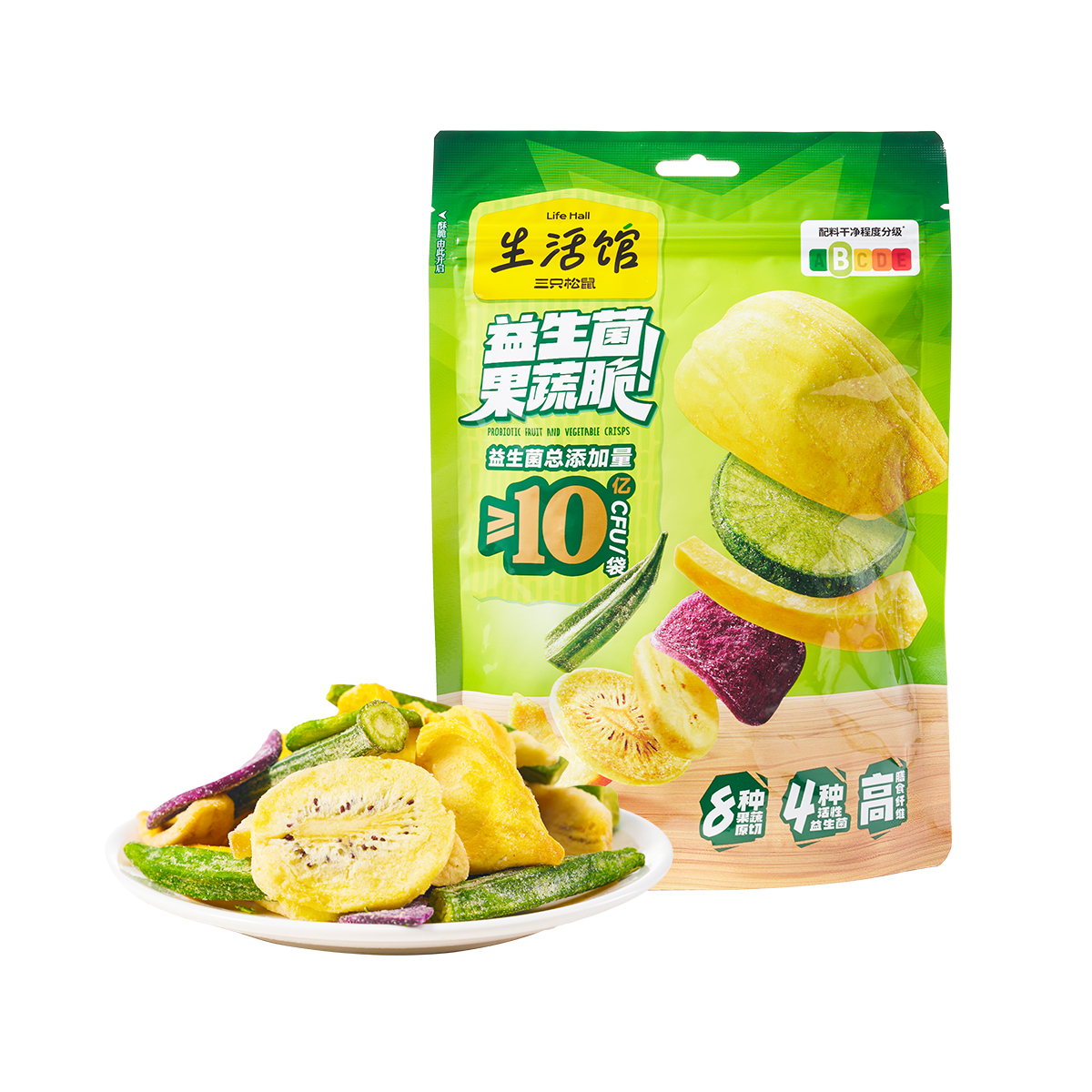 益生菌果蔬脆120g