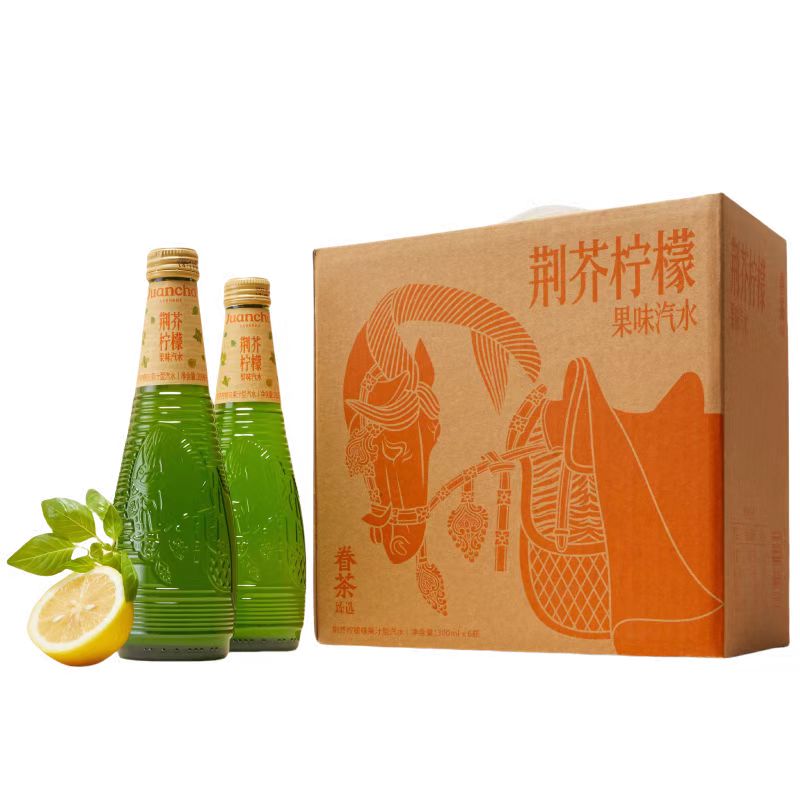 荆芥柠檬味果汁型汽水