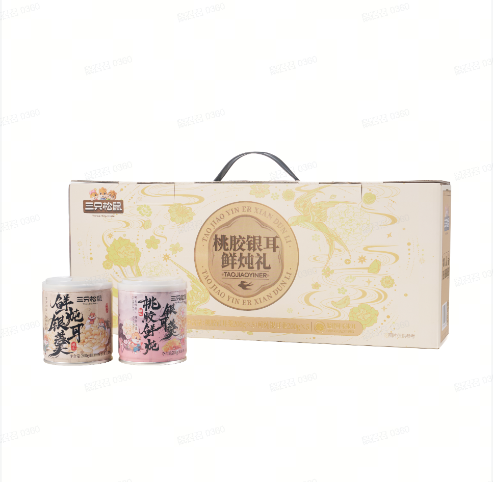 桃胶银耳鲜炖礼200g*10
