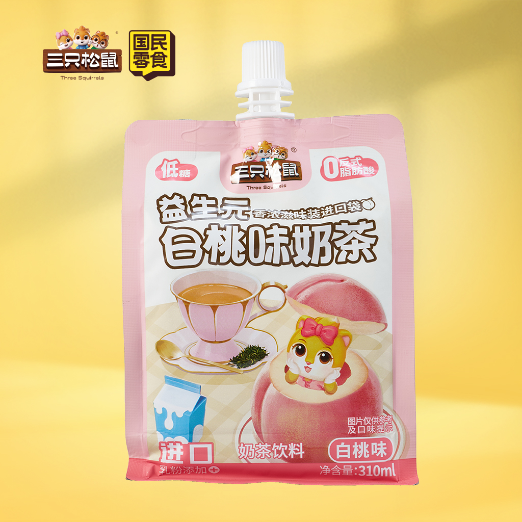 益生元奶茶白桃味310ml
