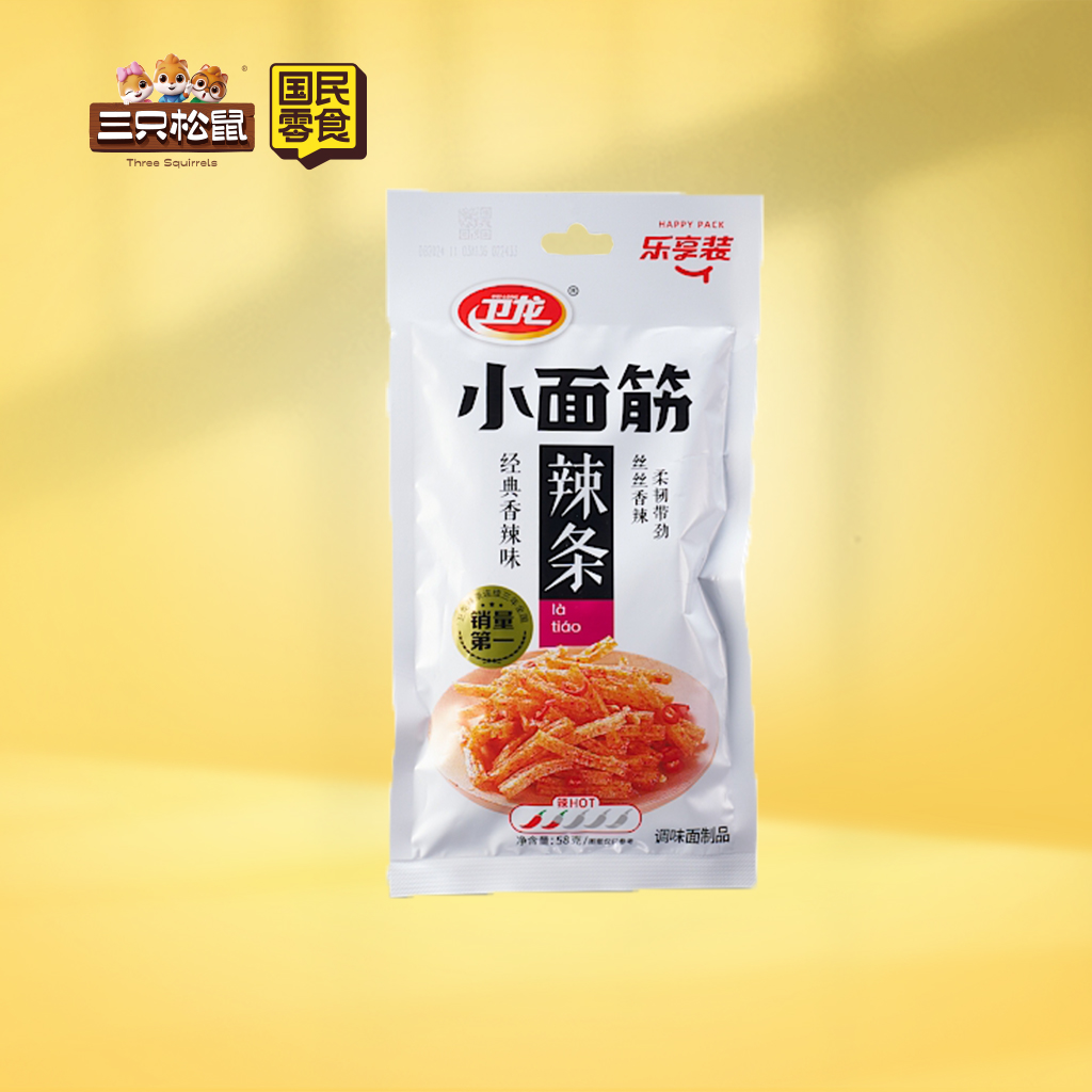 卫龙小面筋经典香辣味58g(乐享装)