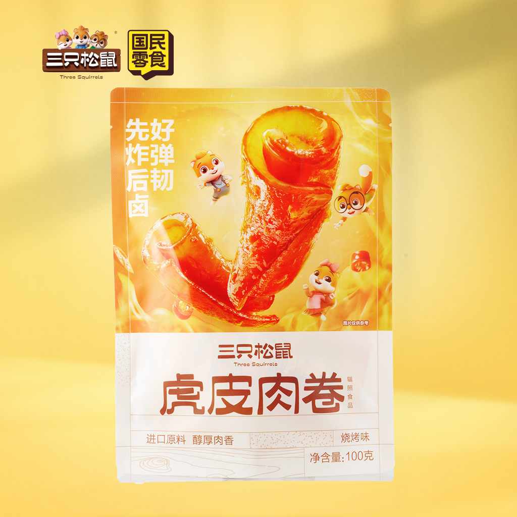 虎皮肉卷烧烤味100g