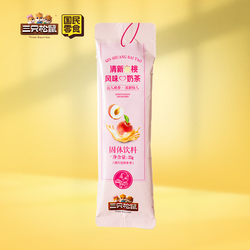 清新白桃风味奶茶25g