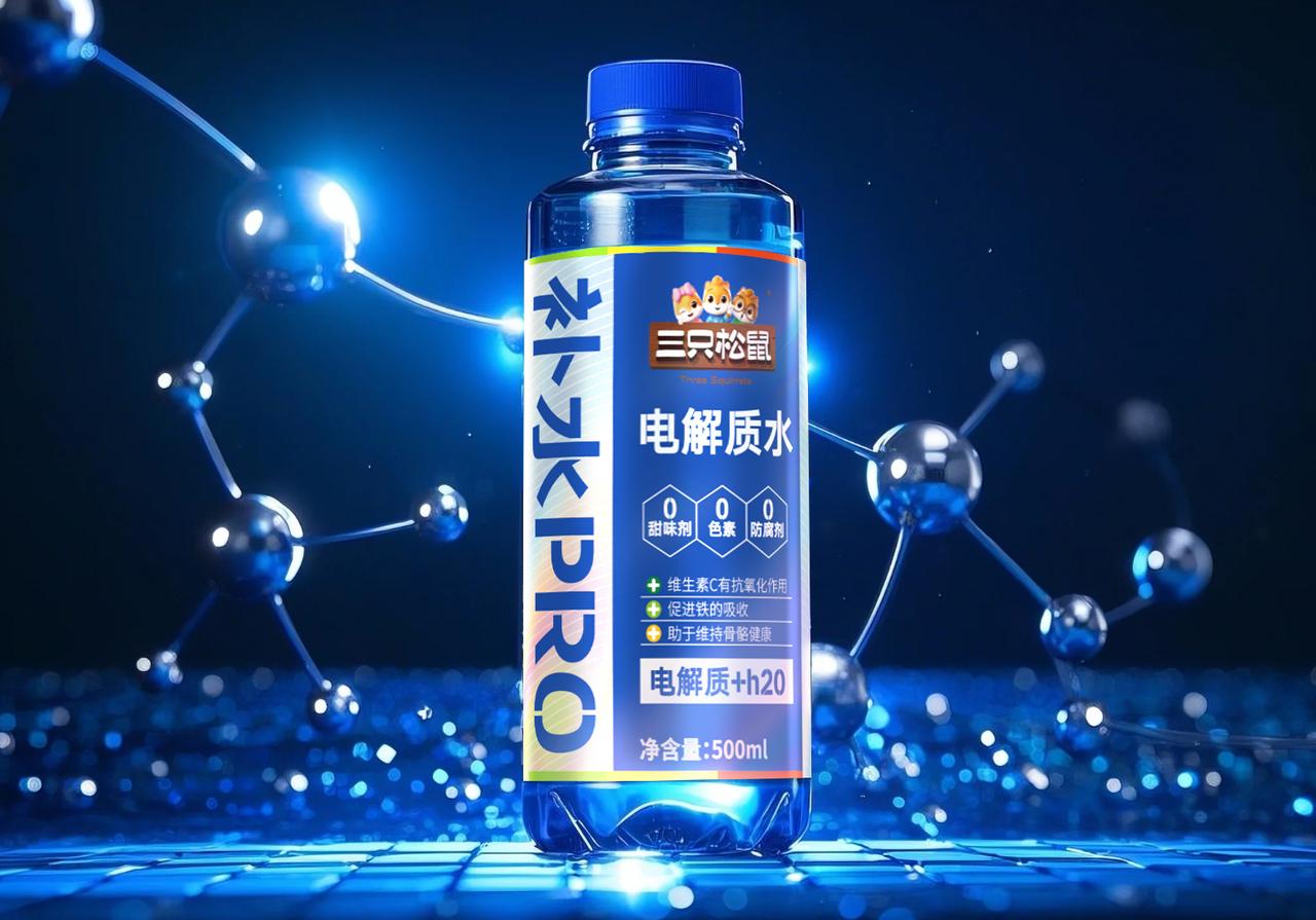 三只松鼠电解质水柠檬味1L