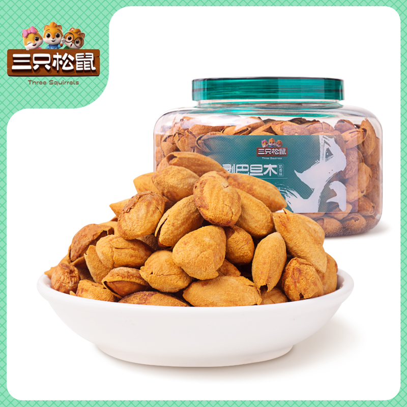 大颗粒罐装手剥巴旦木500g