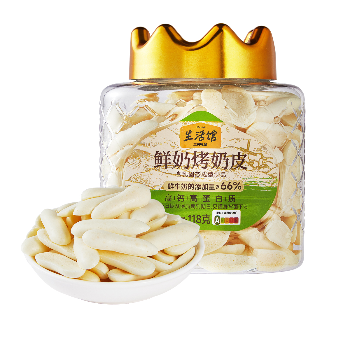 鲜奶烤奶皮/++/118g