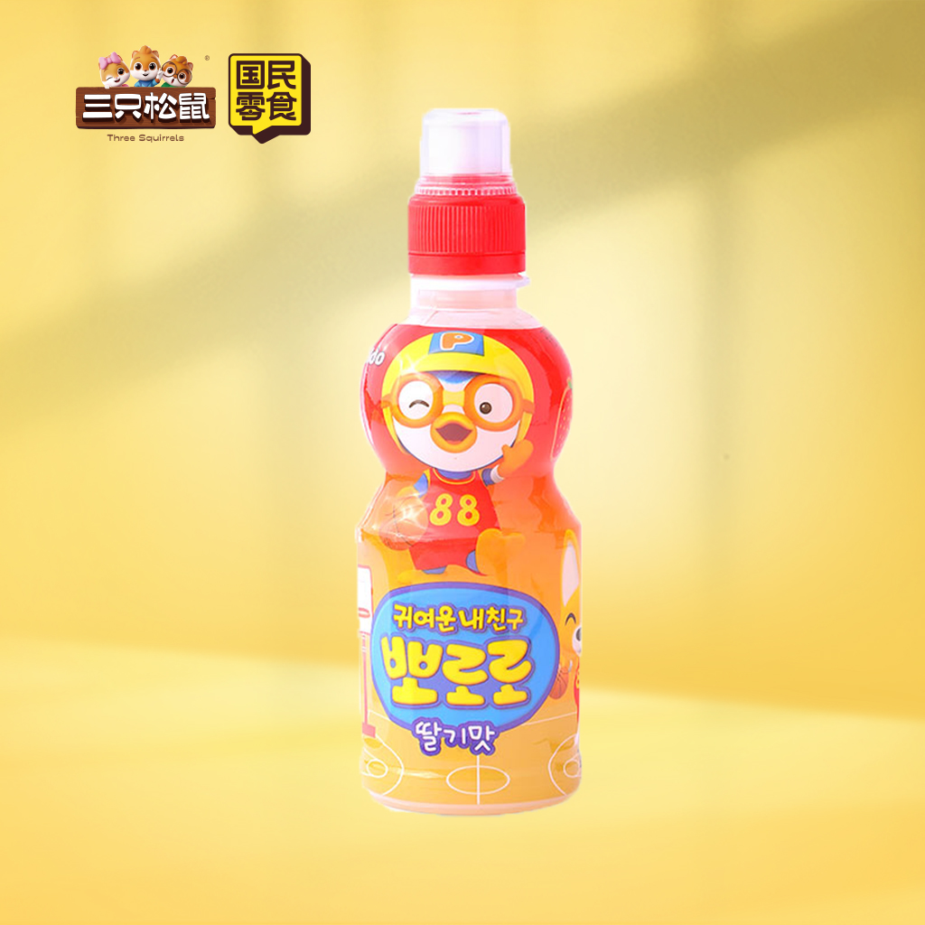 啵乐乐草莓味235ml