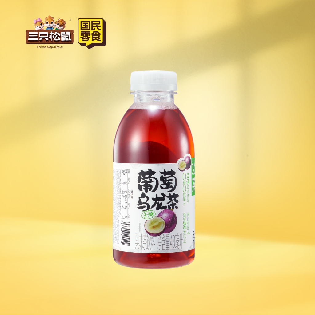让茶葡萄乌龙茶450ml
