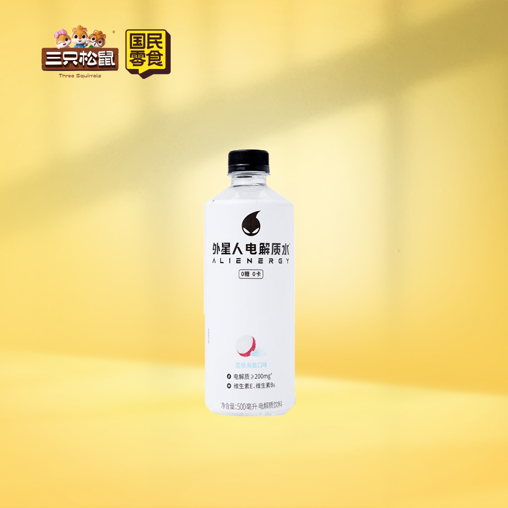 外星人电解质水荔枝味500ml
