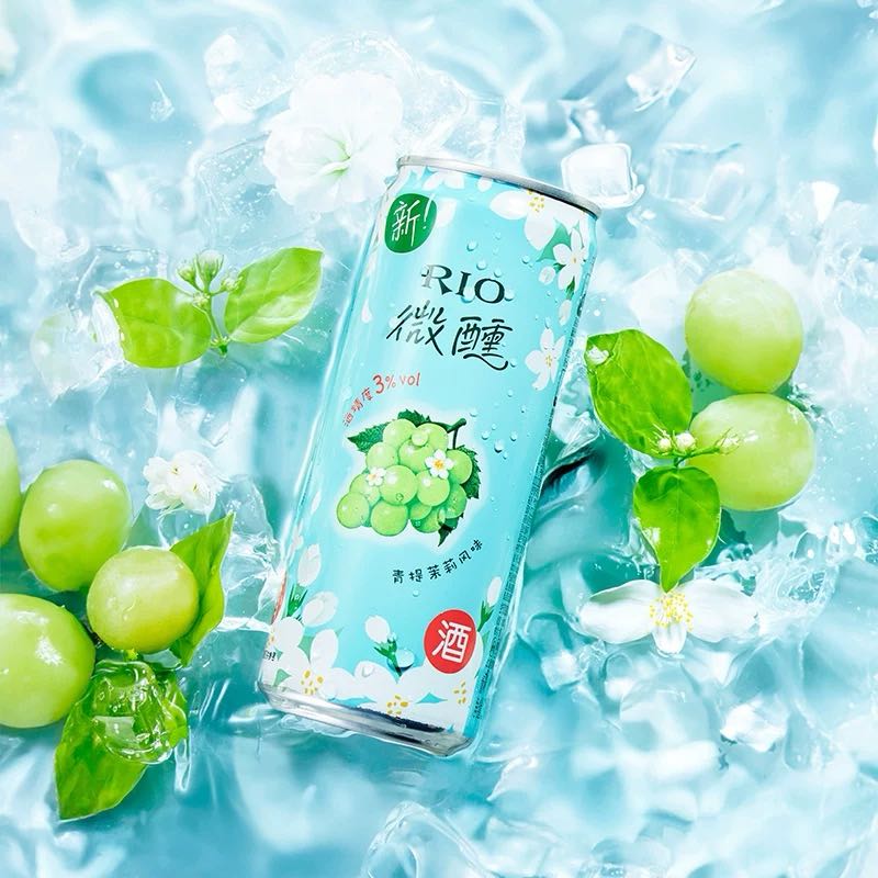 锐澳微醺青提茉莉330ml
