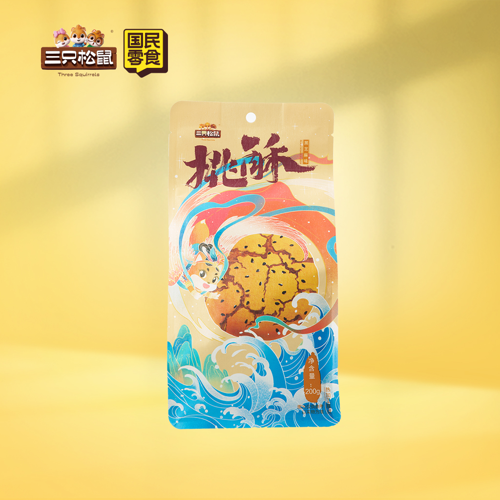 桃酥黑芝麻味200g
