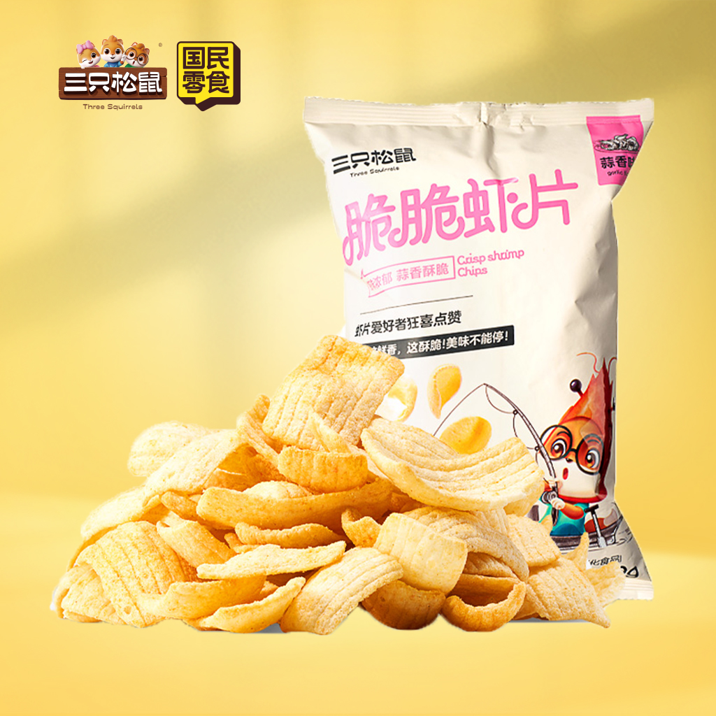 脆脆虾片蒜香味60g