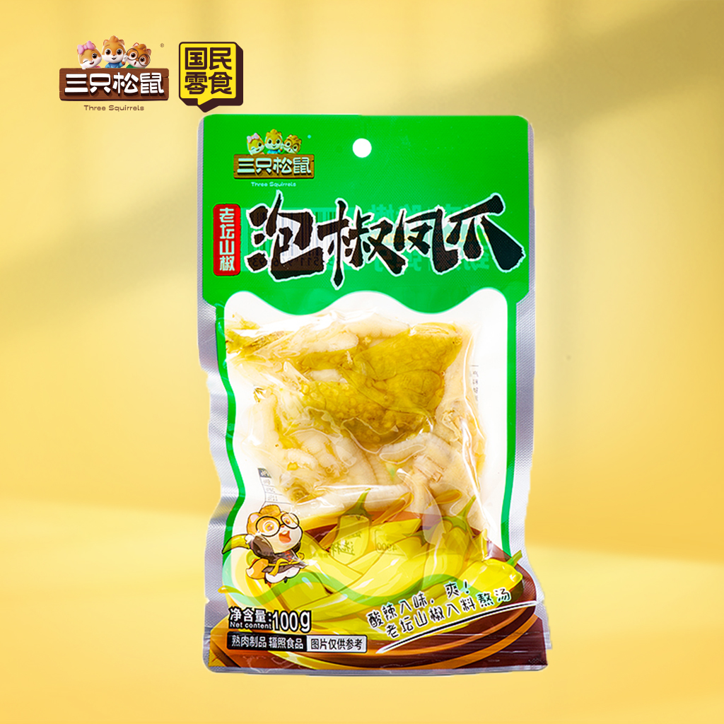泡椒凤爪泡椒味100g