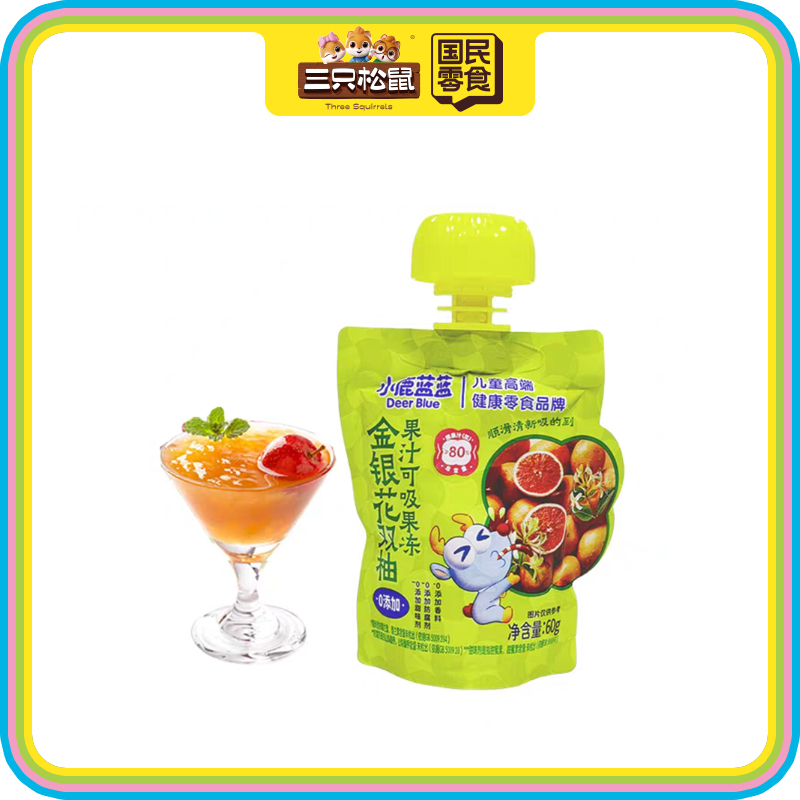 小鹿蓝蓝_金银花双柚可吸果冻60g